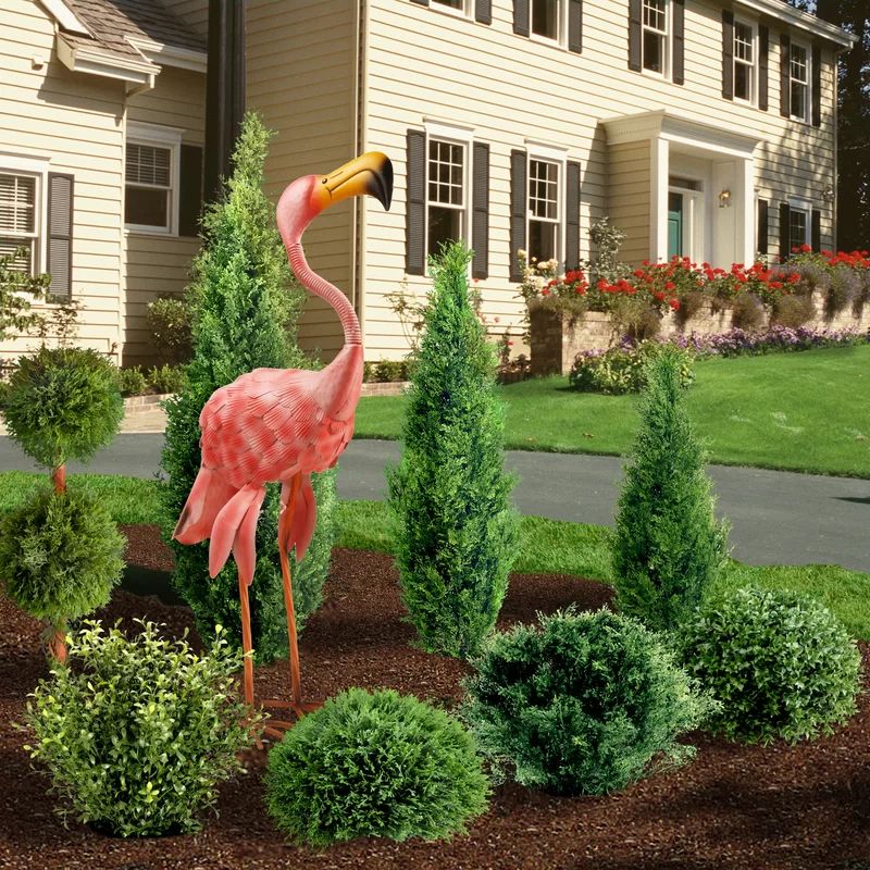 Garden Flamingo Statue | Wayfair North America