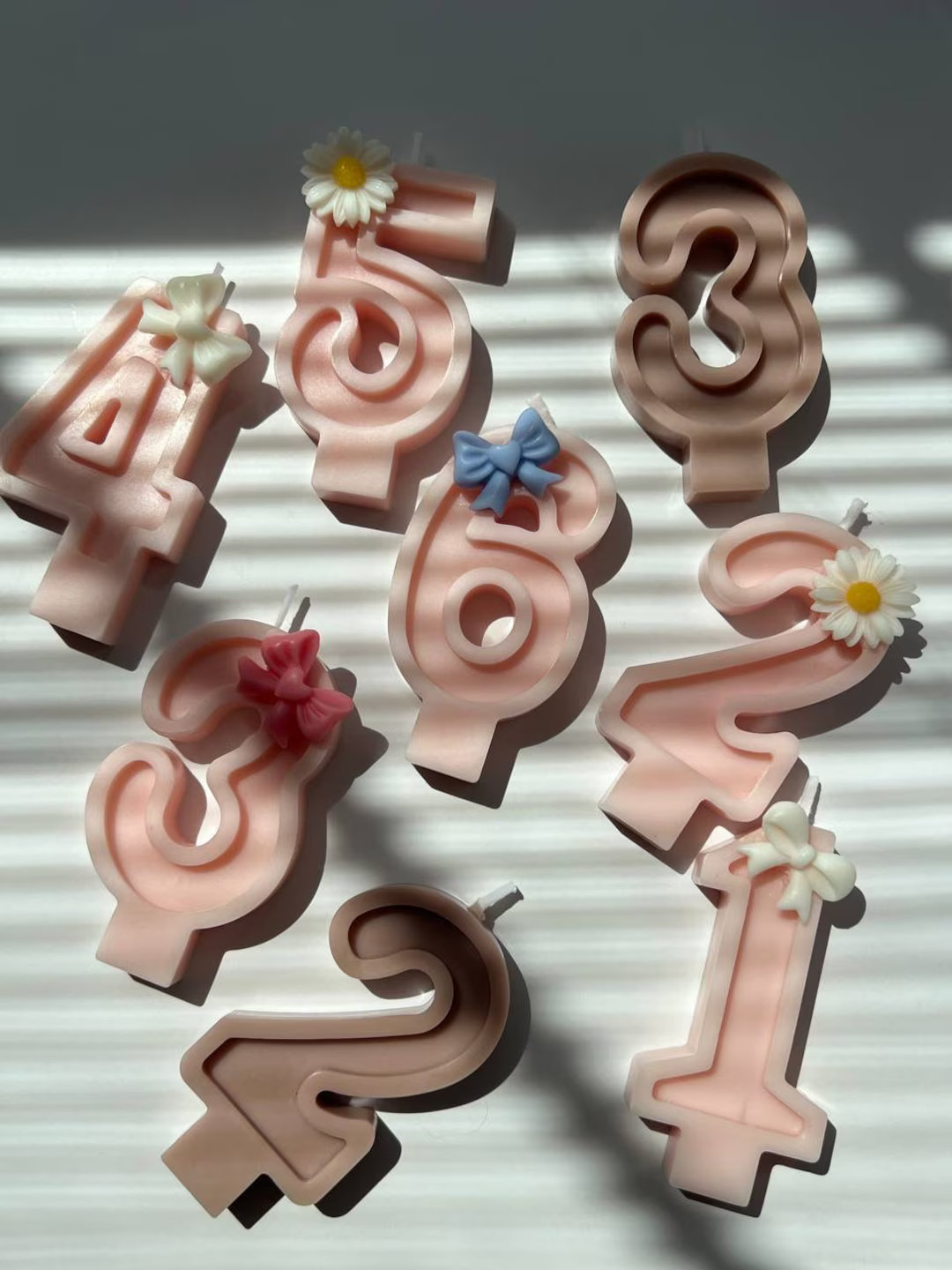 Number Beeswax Cake Candles Birthday Candle - Etsy | Etsy (US)