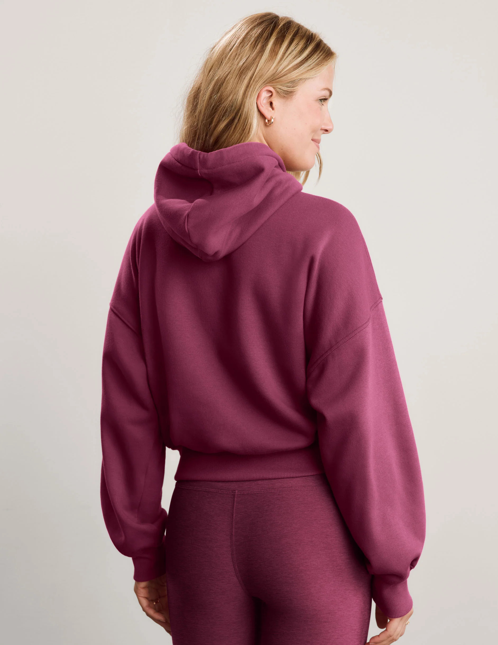 LuxeFleece 2.0™ Hooded Full-Zip Jacket | Beyond Yoga | Beyond Yoga