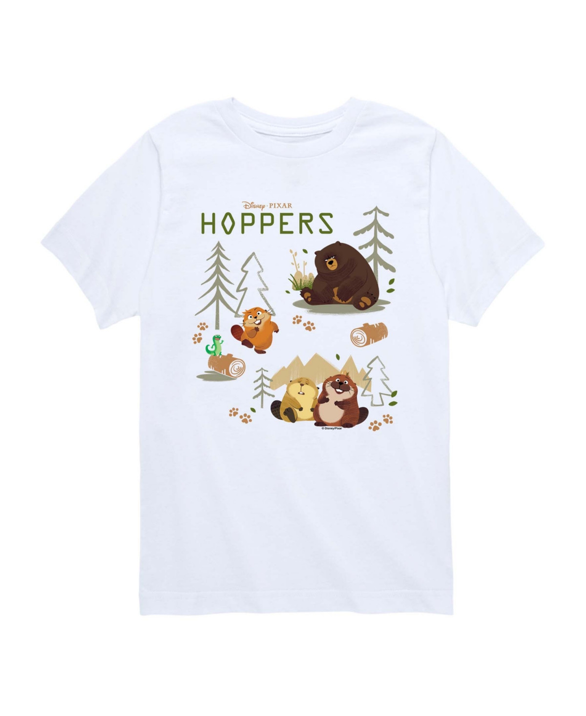 Disney Boys' 8-20 Hoppers Forest Animals Youth Graphic T-Shirt - Blue | Macy's
