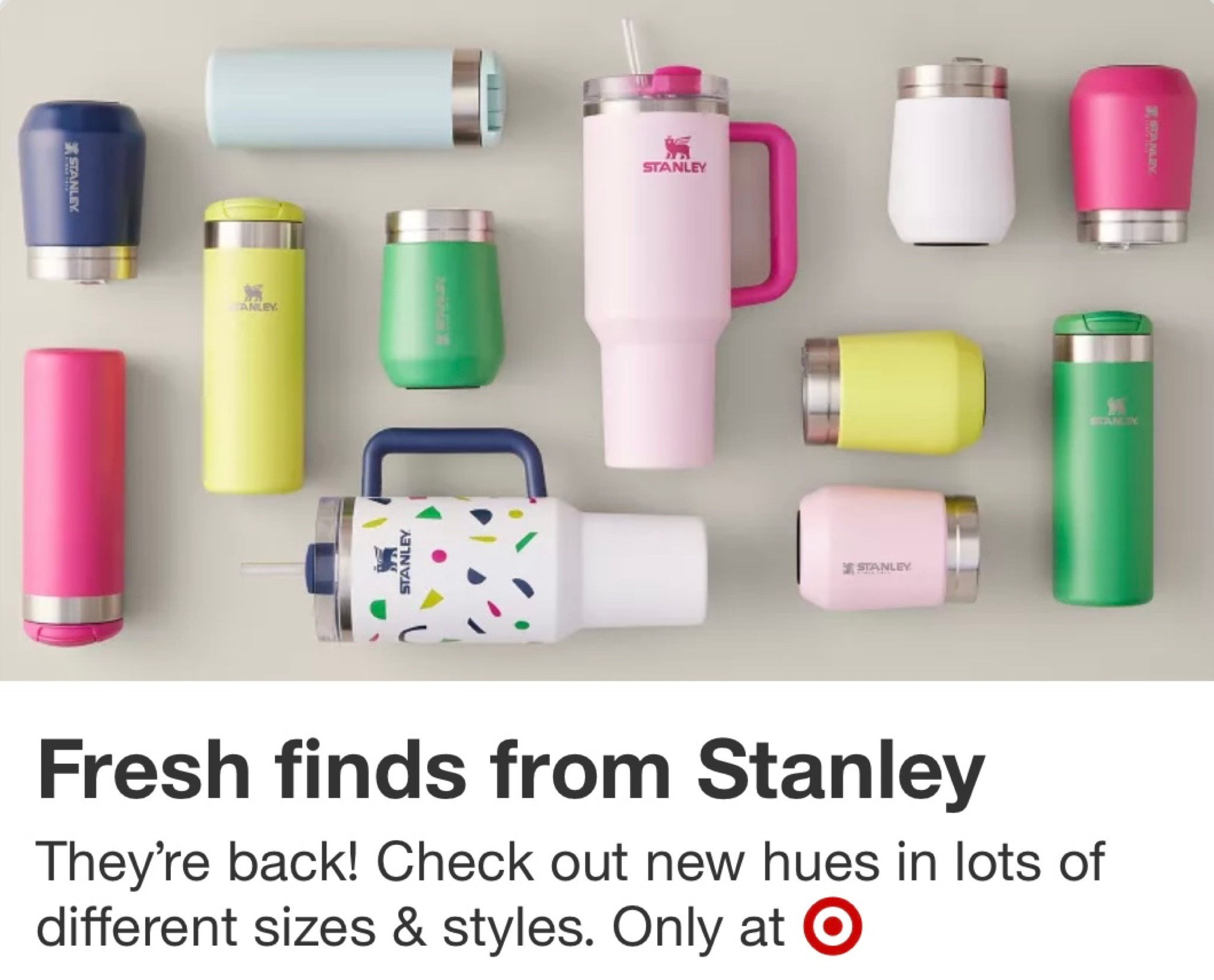 Best Stanley deal: save 25% on Stanley AeroLight bottles at Target