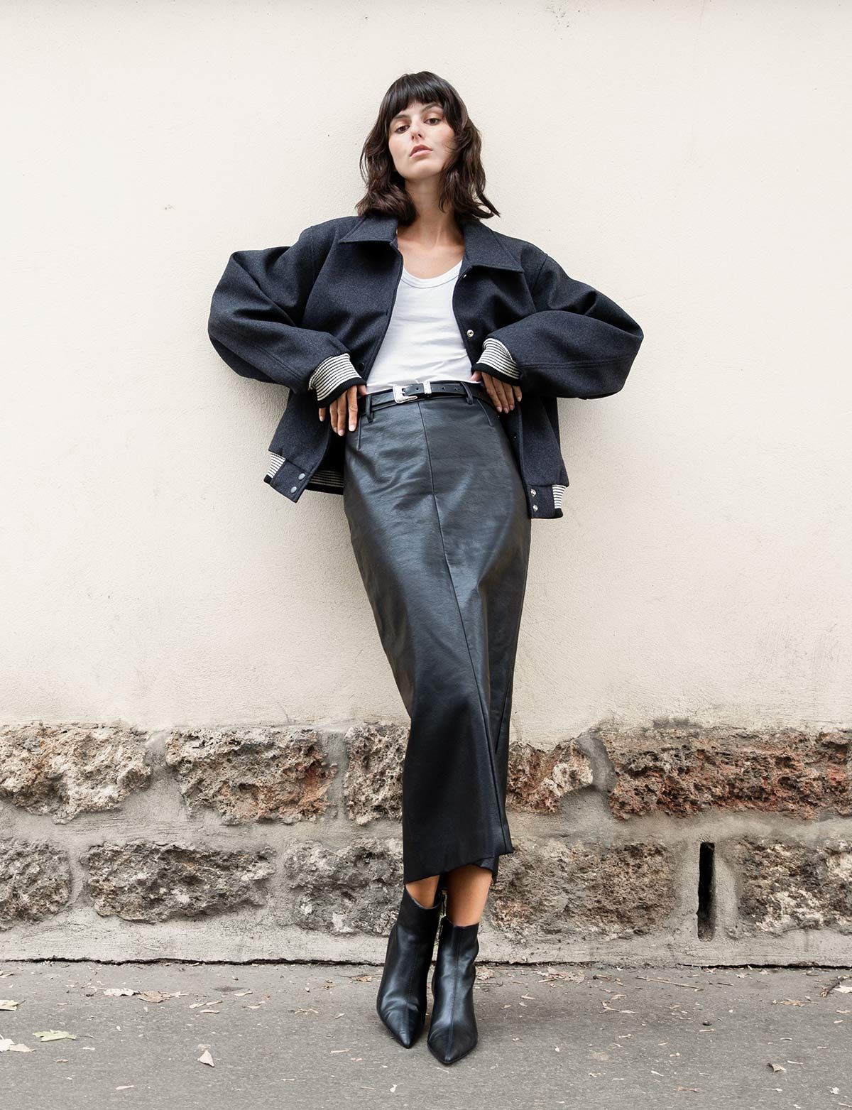 Yve Maxi Leather Skirt-BESTSELLER | Pixie Market