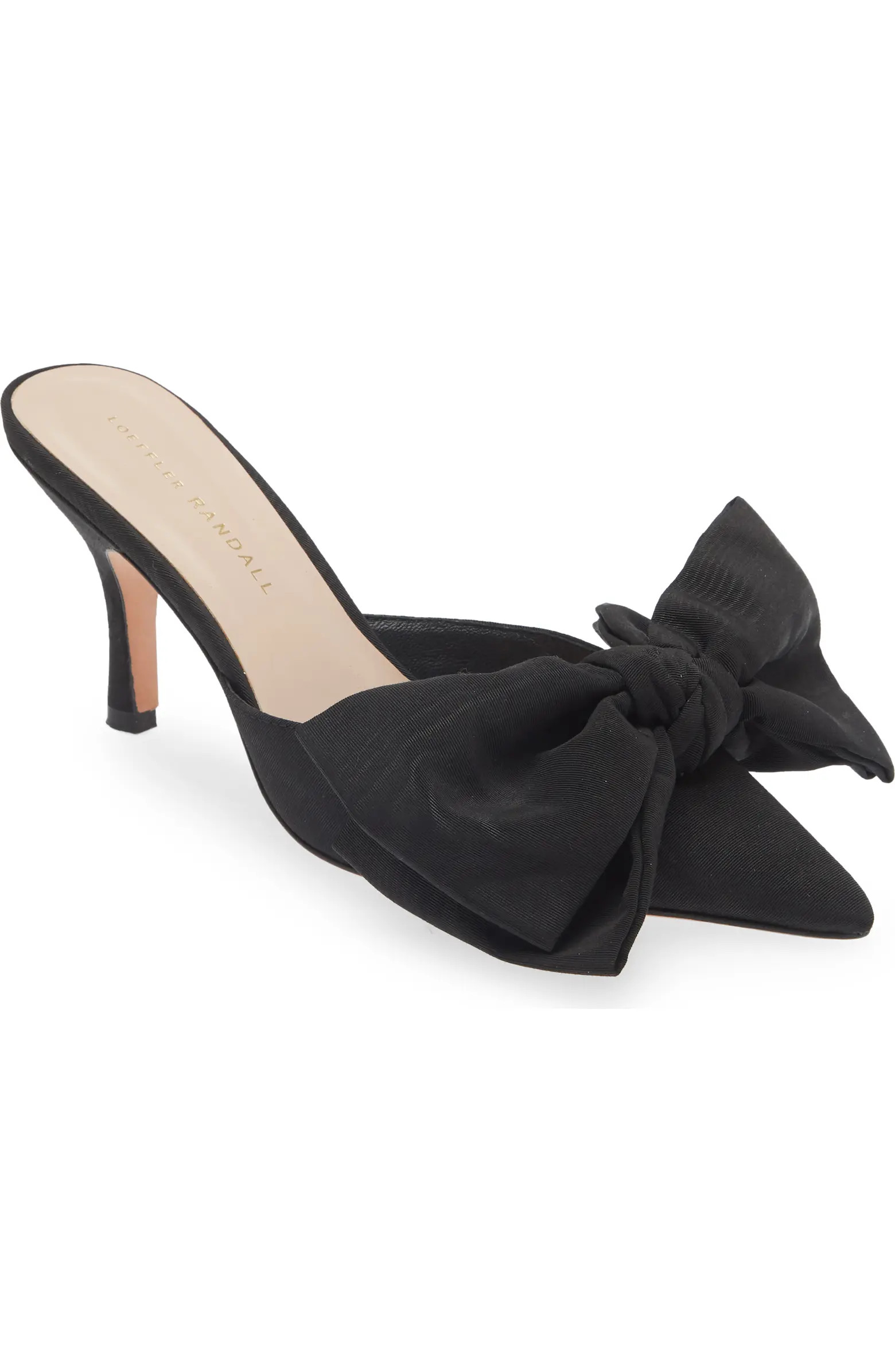 Margot Knotted Bow Pointed Toe Mule (Women) | Nordstrom