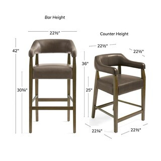 Bellamy Bar and Counter Stool | Grandin Road | Grandin Road