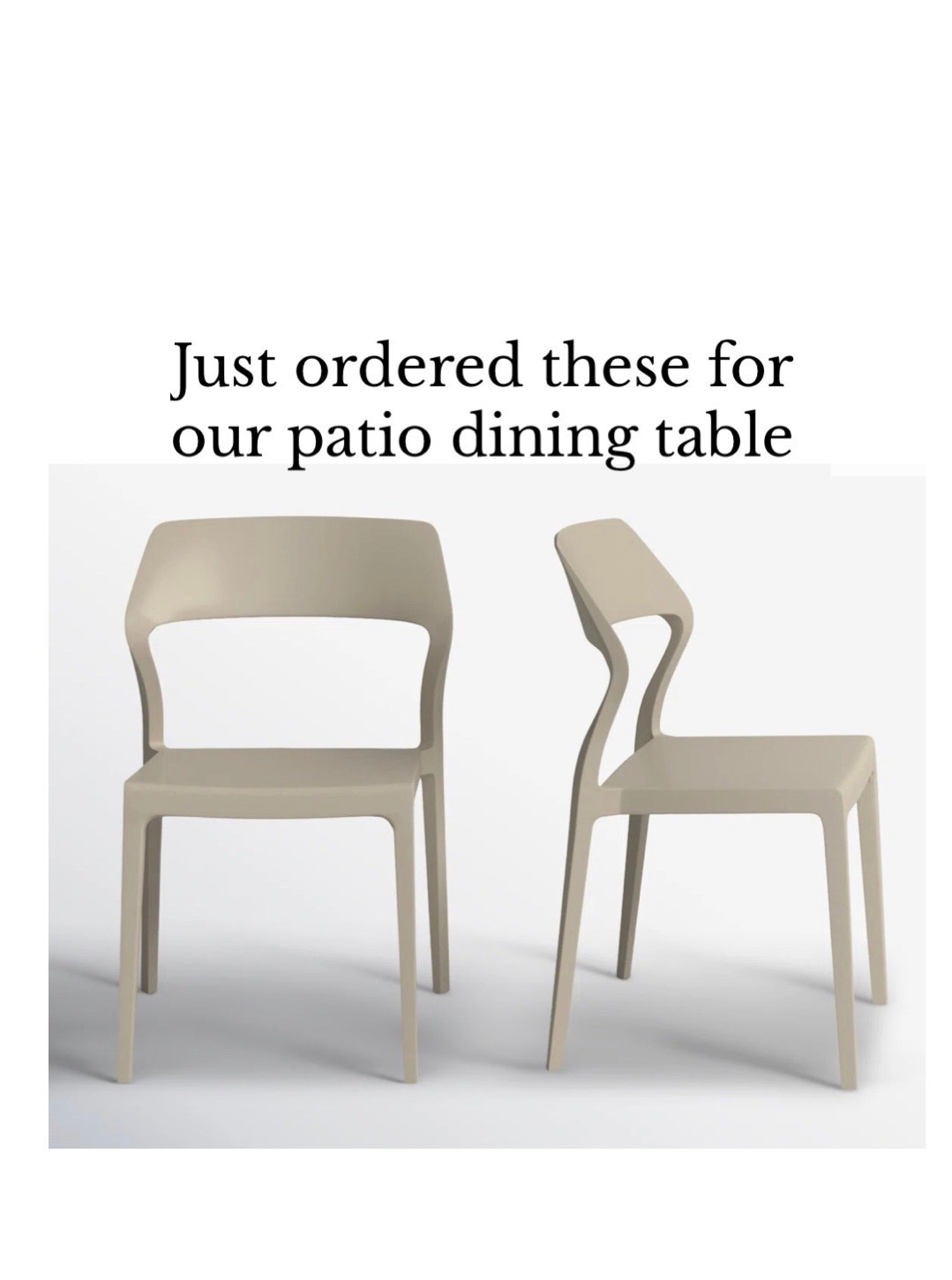 Patio dining chairs!

#LTKHome #LTKSwim #LTKSeasonal
