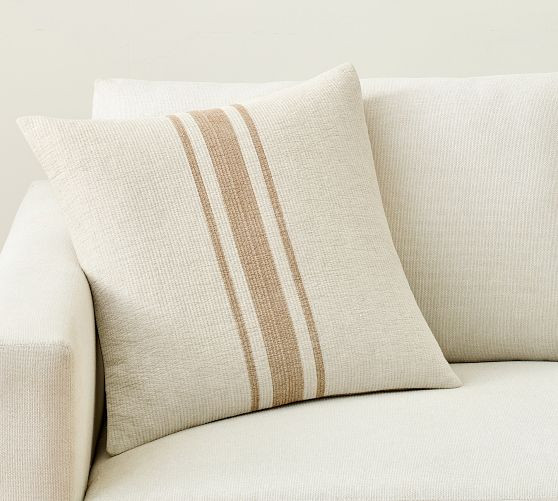 Striped Linen Pillow | Pottery Barn (US)