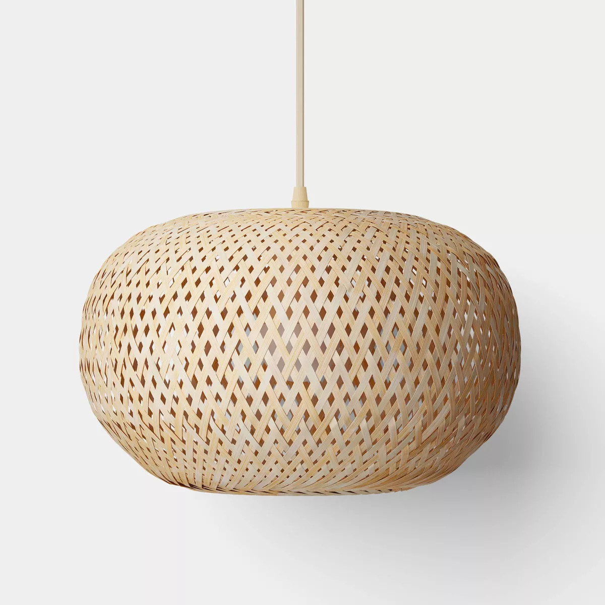 Bamboo Woven Pendant Light - Room Essentials™ | Target