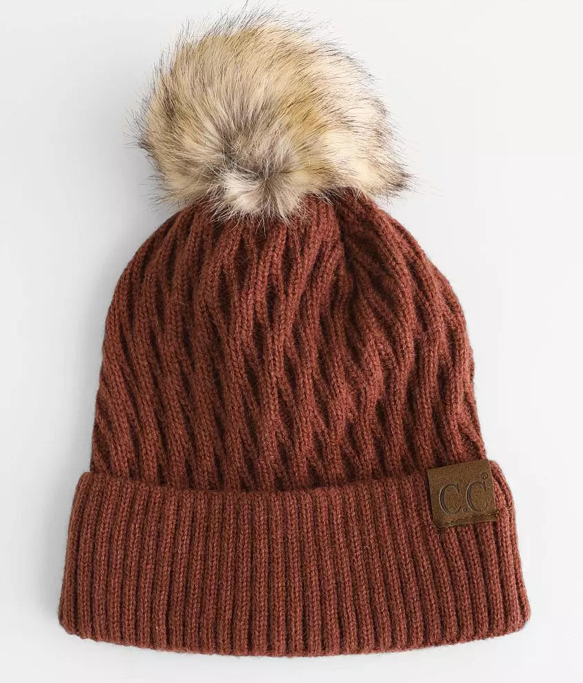 Cable Knit Beanie | Buckle