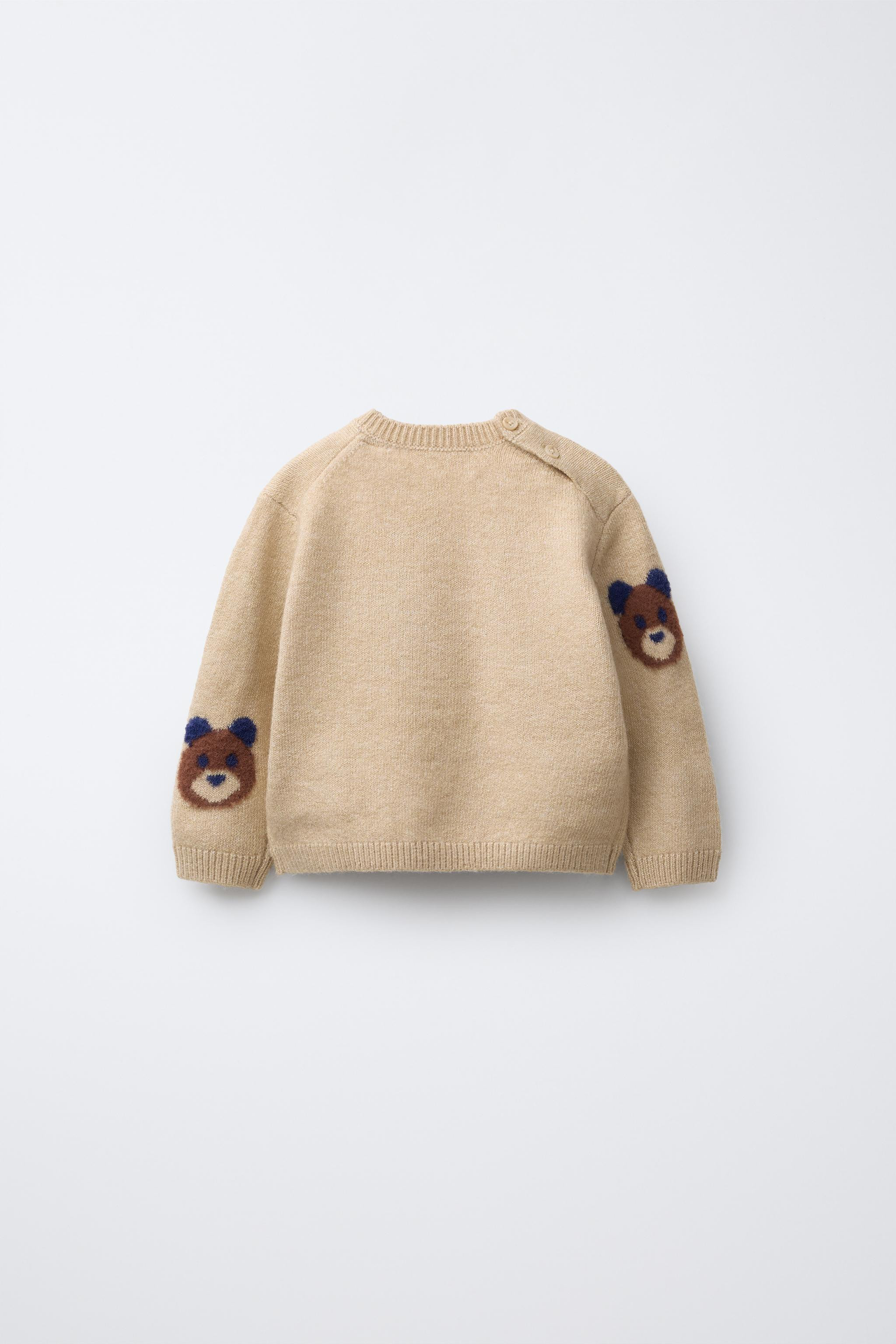 TEDDY BEAR KNIT SWEATER | Zara US