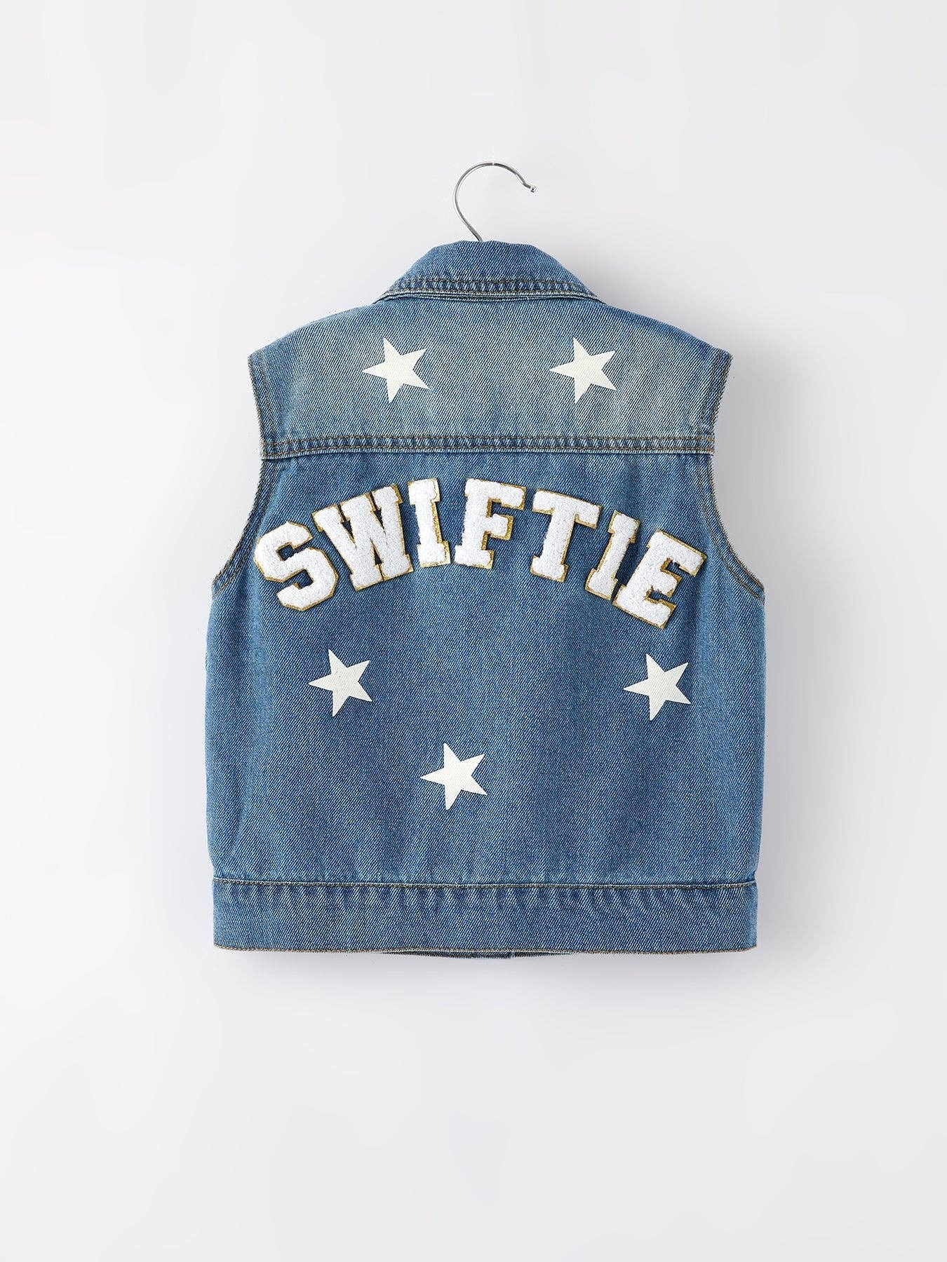 SWIFTIE SPARK DENIM VEST | Sydney and Co.
