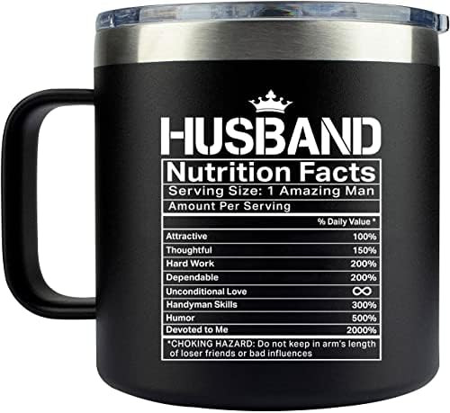 Gifts for Husband - Anniversary Wedding Gifts for Him Men Boyfriend, Funny Husband Mug from Wife ... | Amazon (US)