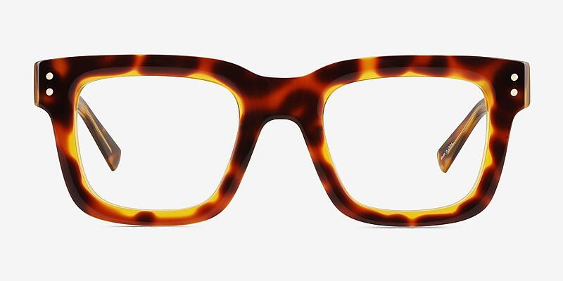 Jam Square Clear Tortoise Full Rim Eyeglasses | Eyebuydirect | EyeBuyDirect.com