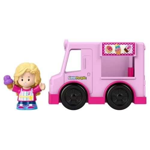 FISHER PRICE Ice Cream Truck Barbie Little People Vehicle | Walmart (US)