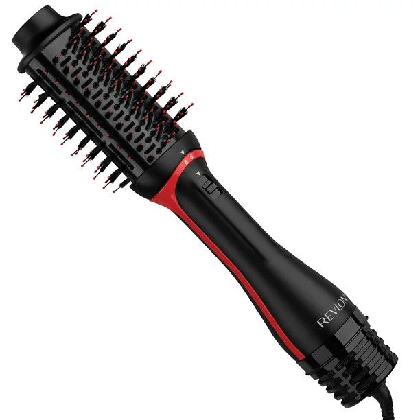 Revlon One-Step Volumizer PLUS 2.0 Hair Dryer and Hot Air Brush, Black | Walmart (US)