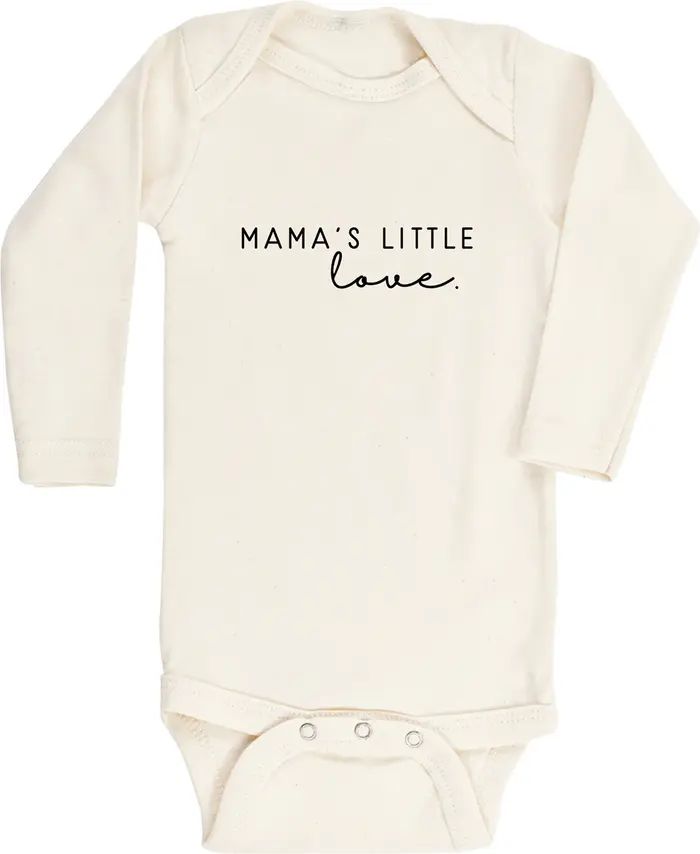 Mama's Little Love Long Sleeve Organic Cotton Bodysuit | Nordstrom