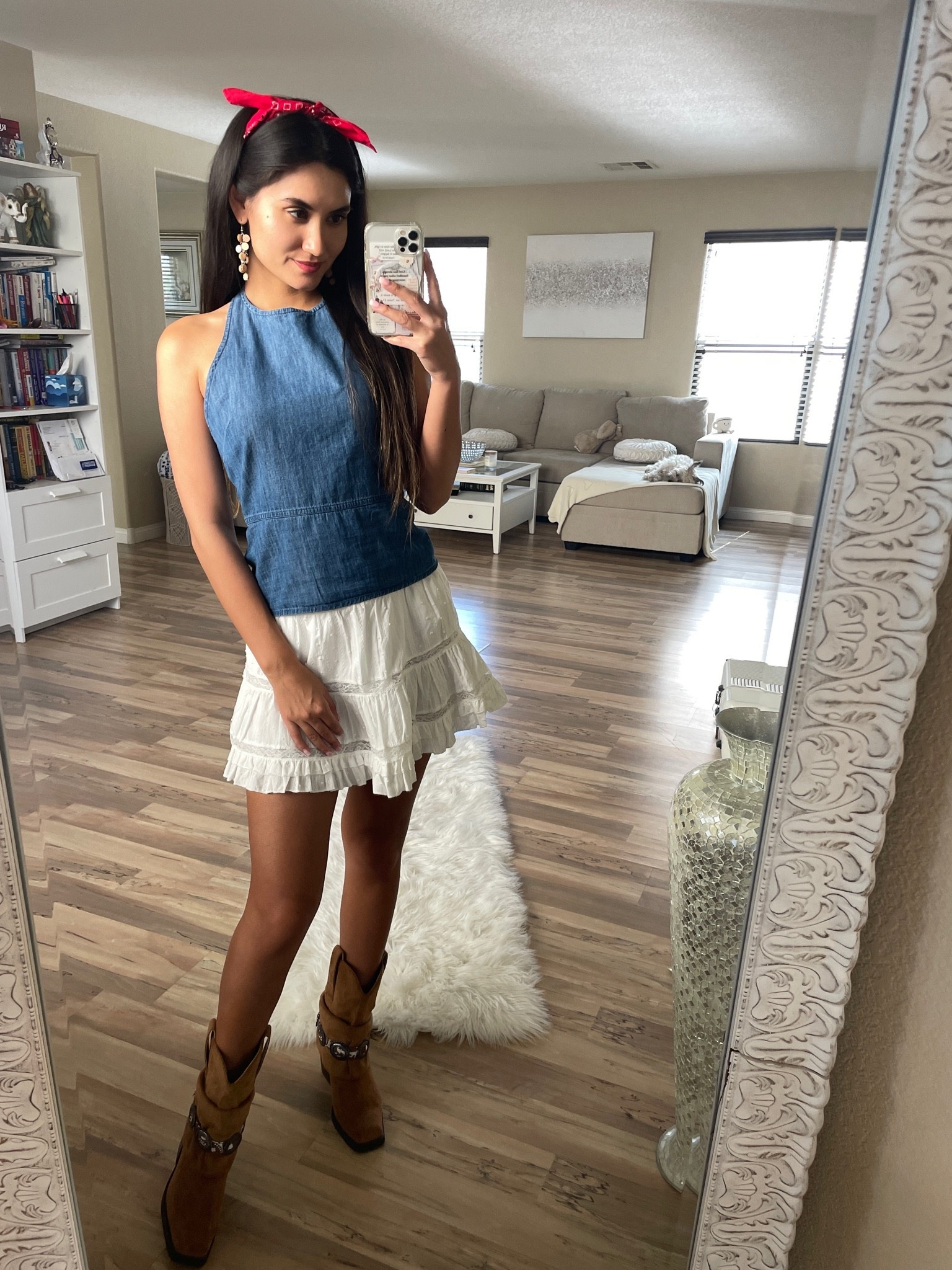 July 4th outfit inspo 
skirt: tj maxx 


4th of july outfit, july 4th outfit, summer outfit, summer fashion, summer style, western style, western fashion

#LTKootd #LTKU #LTKgrwm