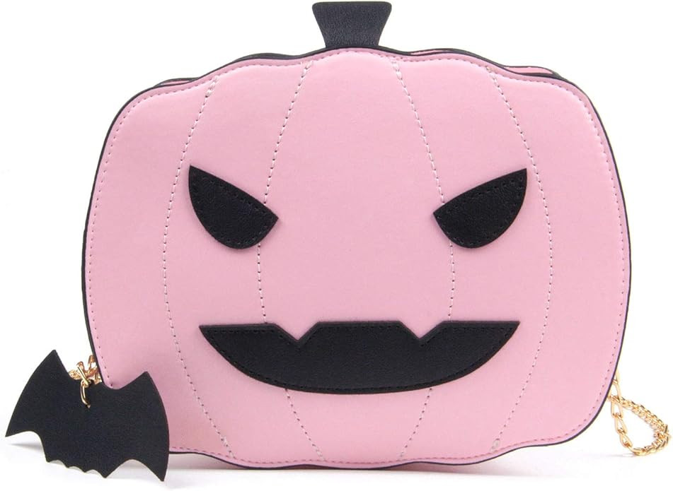 KUANG! Women Pumpkin Shoulder Bag Novelty Devil Crossbody Purse Fashion Halloween Trick or Treat ... | Amazon (US)