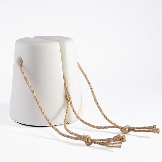 BCS Marble Decorative Door Stopper - Heavy Duty Door Stops Indoor or Outdoor, Blocker Keeps Door ... | Amazon (US)