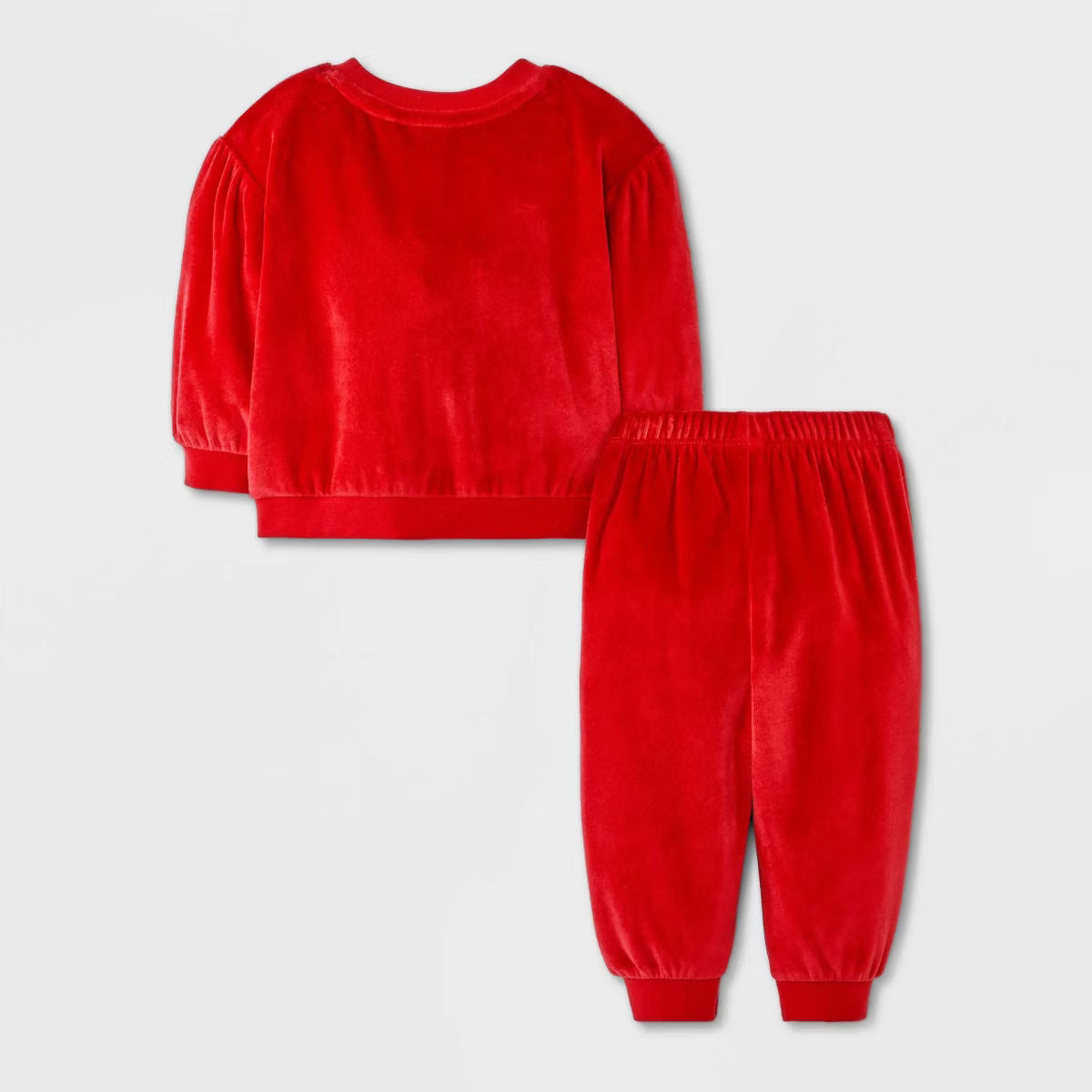 Baby Girls' 2pc Cozy Velour Sweatshirt and Jogger Pants Set - Cat & Jack™ | Target