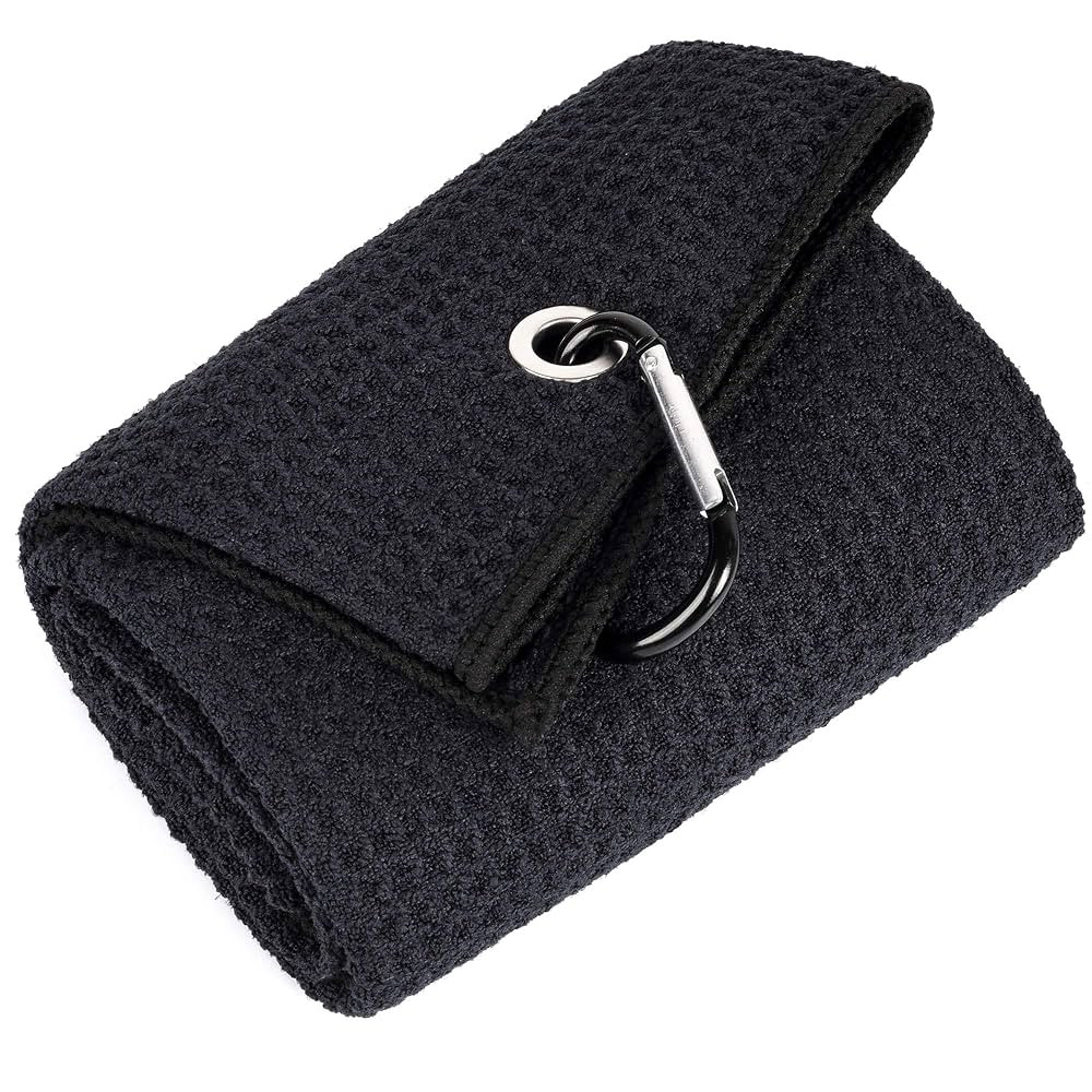 Mile High Life Tri-fold Towel | Premium Microfiber Fabric | Waffle Pattern | Heavy Duty Carabiner... | Amazon (US)