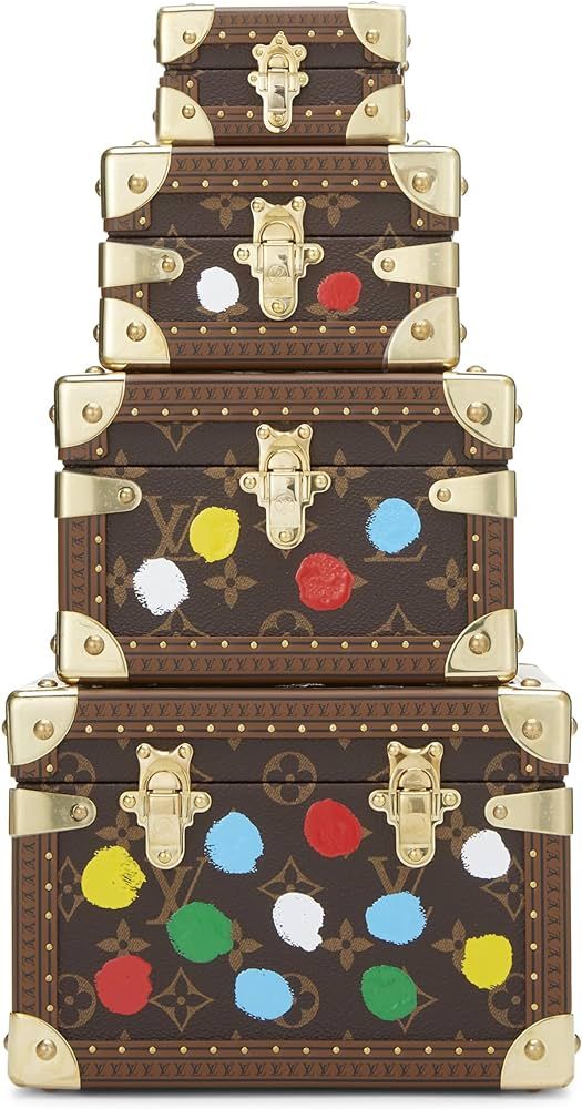Amazon.com: Louis Vuitton, Pre-Loved Yayoi Kusama x Louis Vuitton Monogram Multicolor Dots Malle ... | Amazon (US)