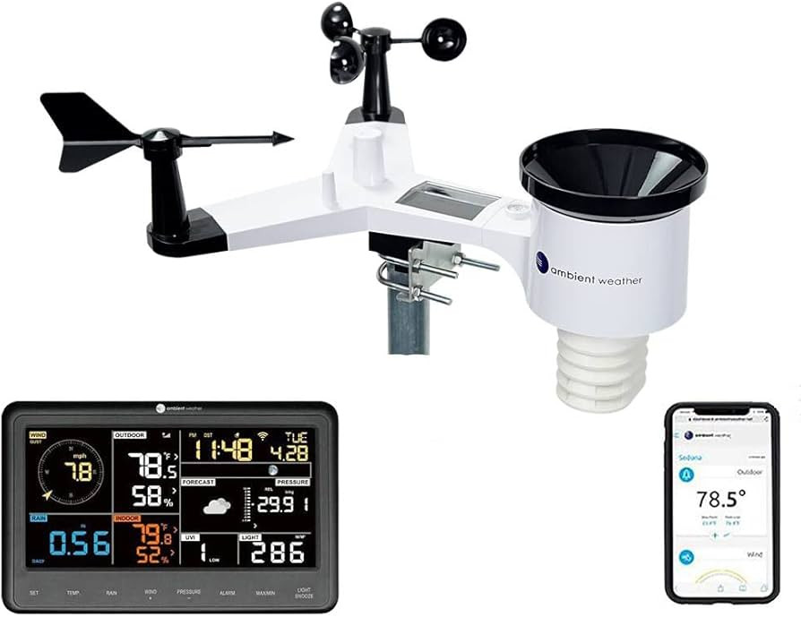 Ambient Weather WS-2902 WiFi Smart Weather Station | Amazon (US)