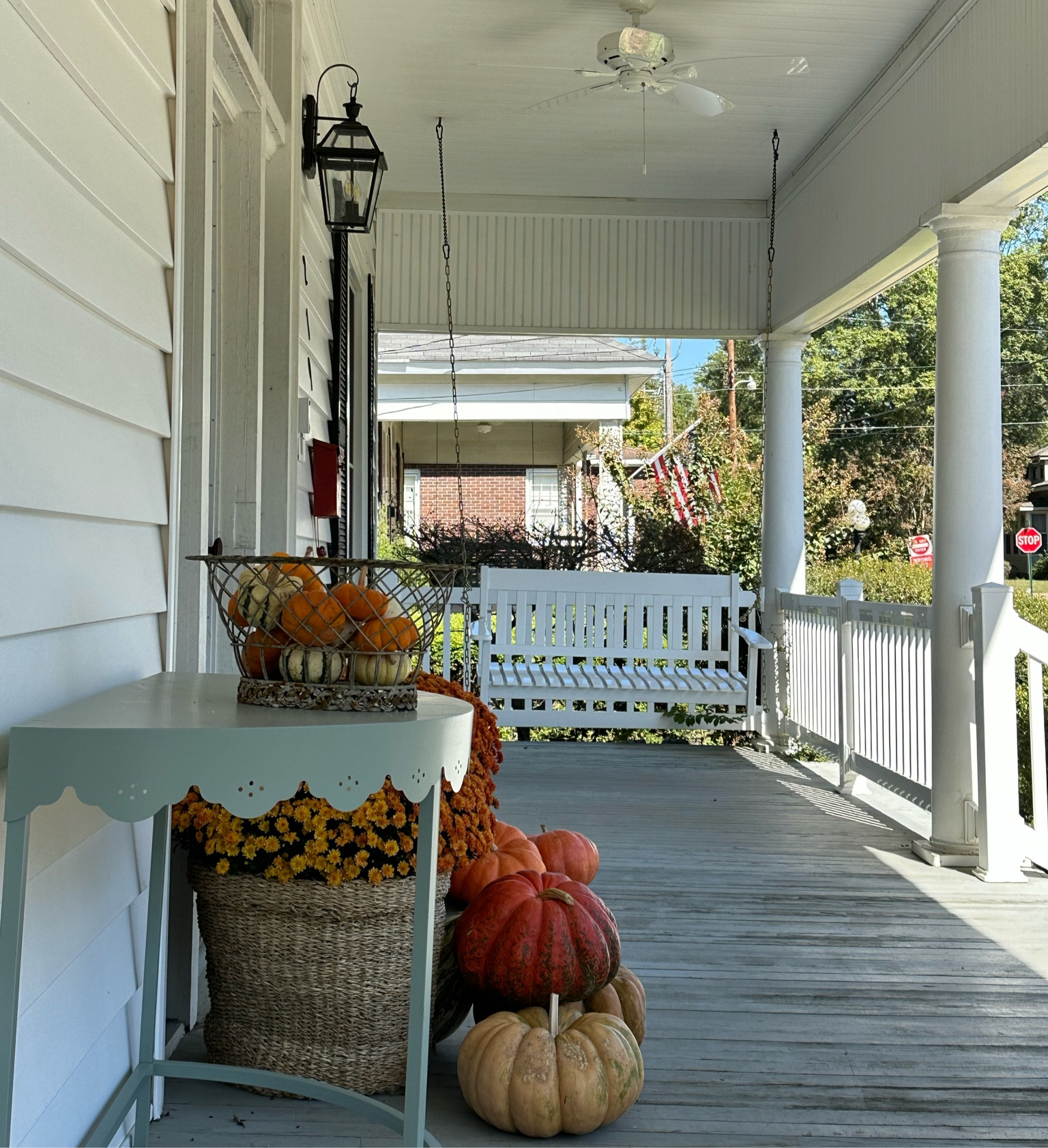 My October front porch 🤎🎃🍂