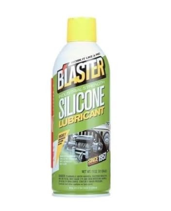 Bl'aster Silicone Lubricant, Multi-Surface Lubricant for Metal, Plastic, Wood, Rubber, Non-Staini... | Amazon (US)