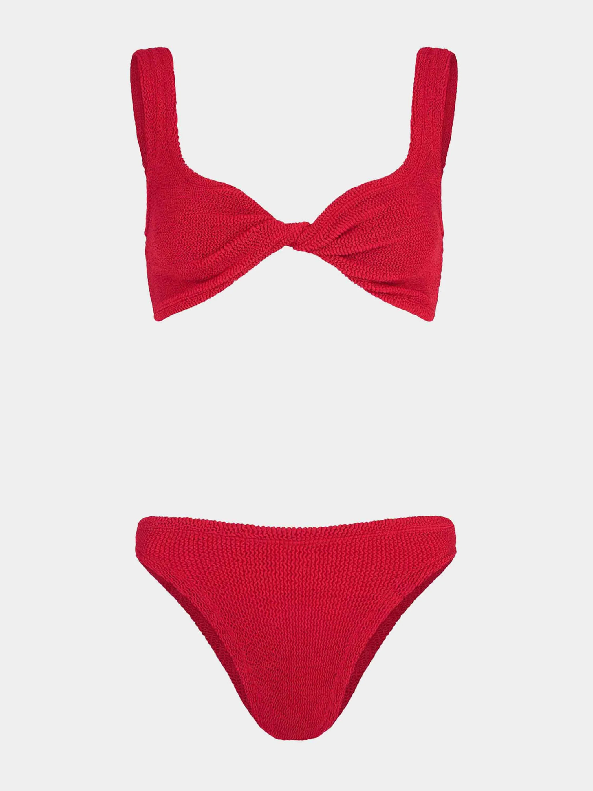 Coverage Juno Bikini - Red | HUNZA G