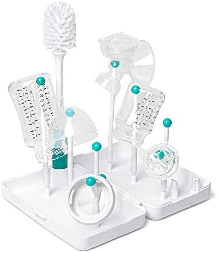 Termichy Travel Baby Bottle Drying Rack with Bottle Brush, Compact Size with Large Capacity for W... | Amazon (US)