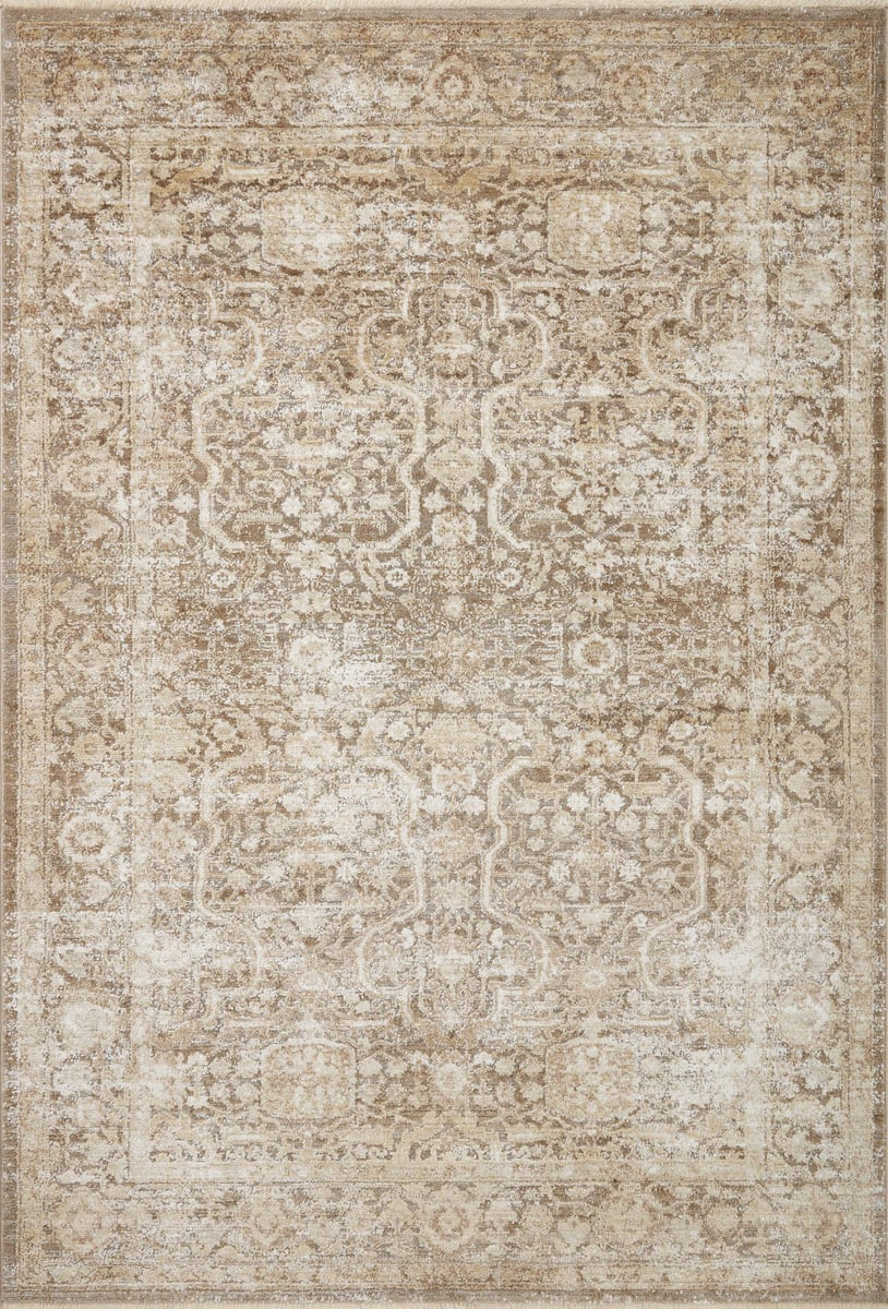 Sonnet SNN-09 Mocha/Tan Area Rug | Rugs Direct