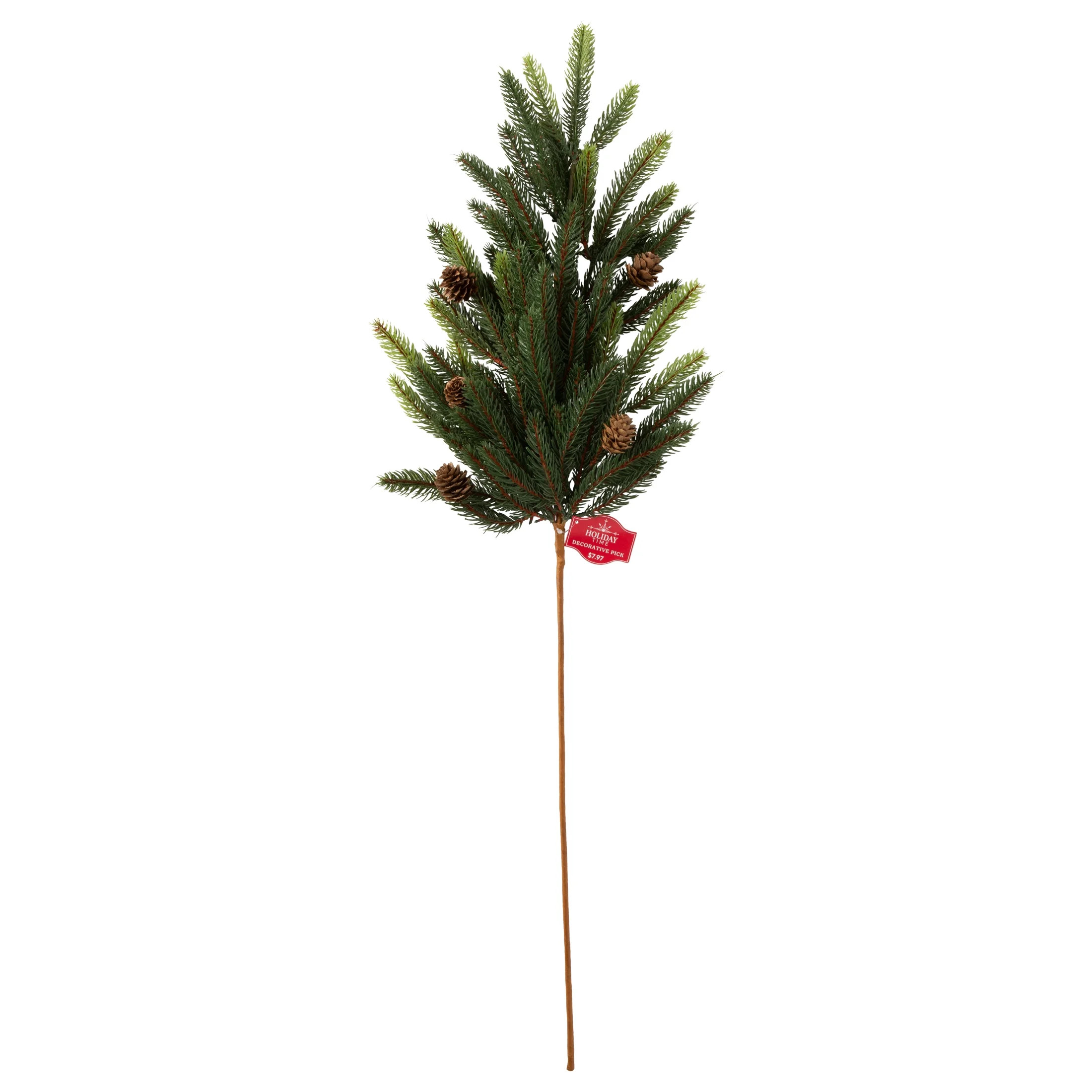 Dark Green Christmas Decoration Pick, 36 in, by Holiday Time | Walmart (US)