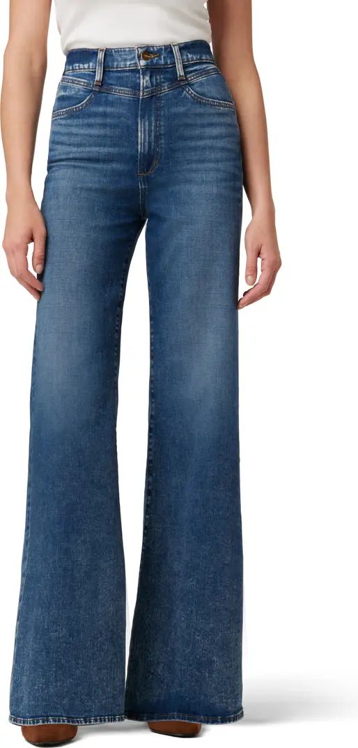 The Goldie High Waist Wide Leg Palazzo Jeans | Nordstrom