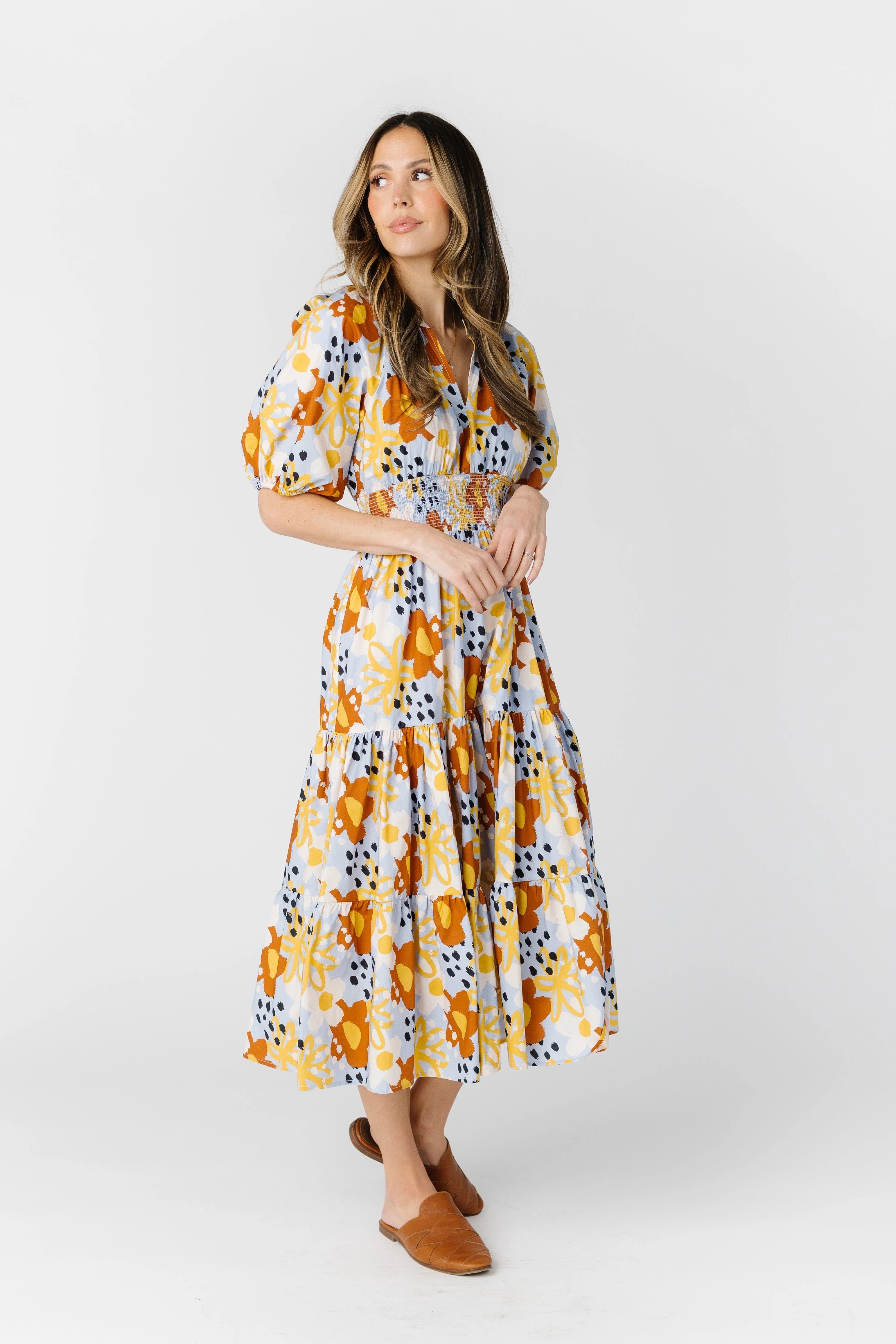 Brass & Roe Calling Print Dress | Called To Surf