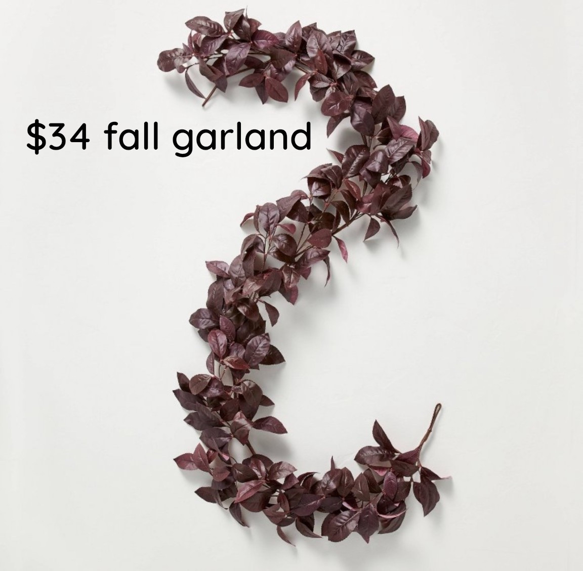 grabbed this today to attempt a fall garland. only $34

#LTKHome #LTKFallSale #LTKSeasonal