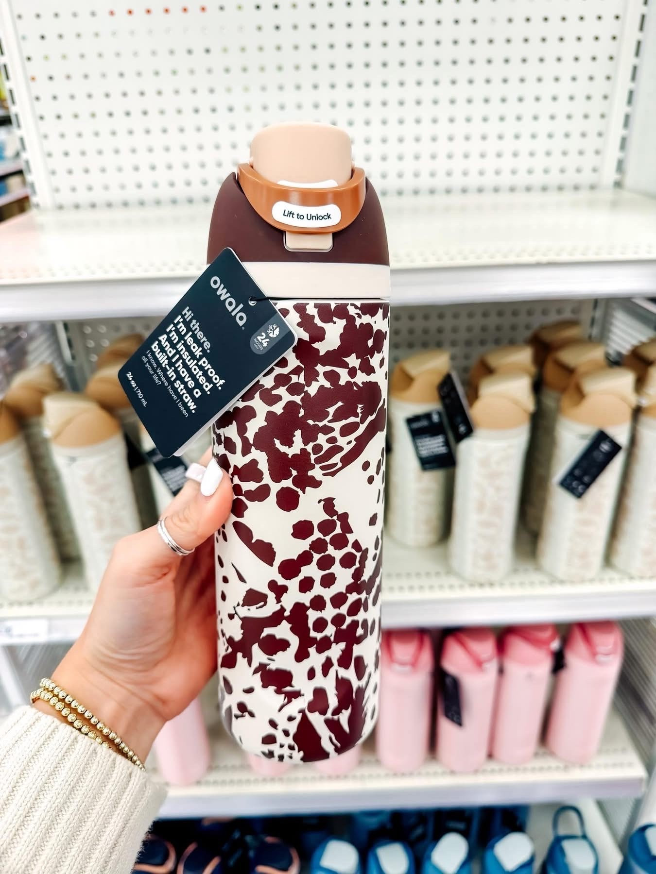 The NEW cow print Owala just made hydration a whole aesthetic 🐄💧 sleek, fun, and way too cute to leave behind

Hydrate but make it fashion. Found at Target 🎯 

#Owala #CowPrint #HydrationStation #WaterBottleObsessed #DrinkMoreWater #CuteFinds #StanleyWho #AestheticFinds #SipSipHooray #Target