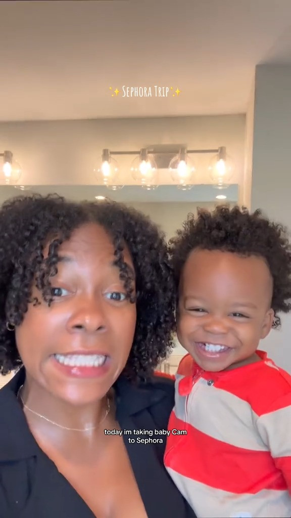 Hey y’all, thrift to Sephora day, linked the lotion we use for Cam and his outfit here 🔗 

 