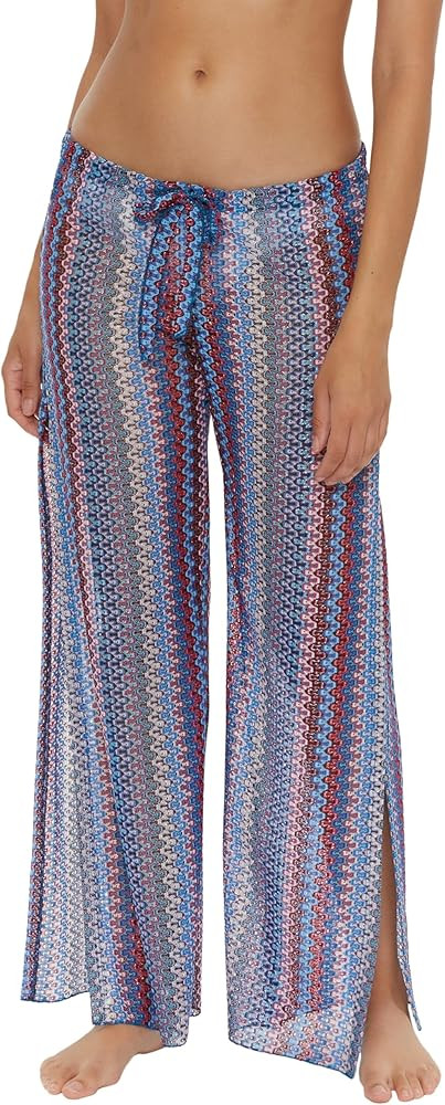BECCA Women's Waterway Knit Pants, Casual, Split Leg, Beach Cover Ups for Women | Amazon (US)