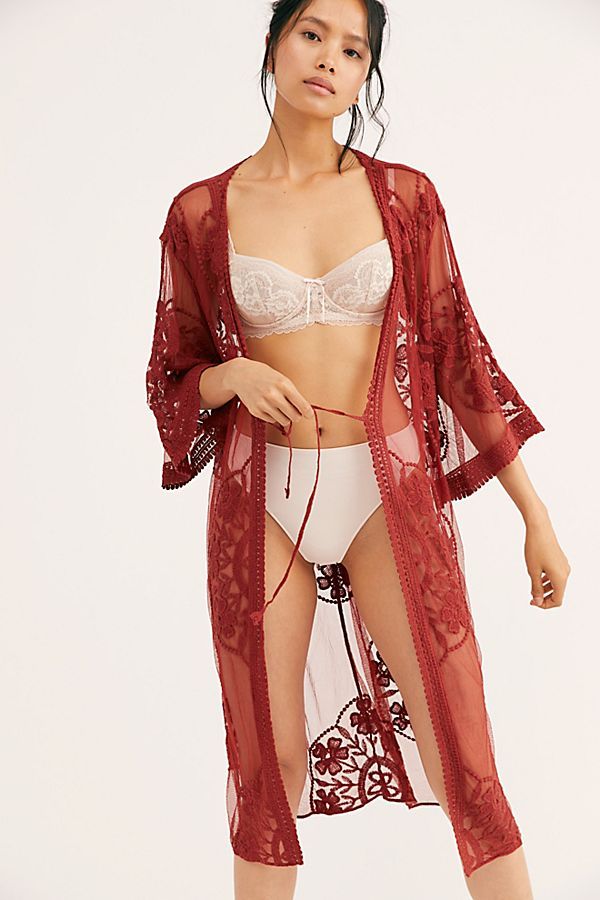 Lace Lover Kimono | Free People (Global - UK&FR Excluded)