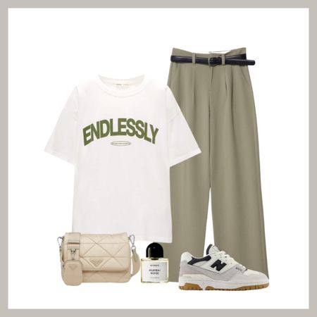 Wide leg trousers, new balance, spring fashion, ootd 

#LTKSeasonal #LTKstyletip #LTKeurope