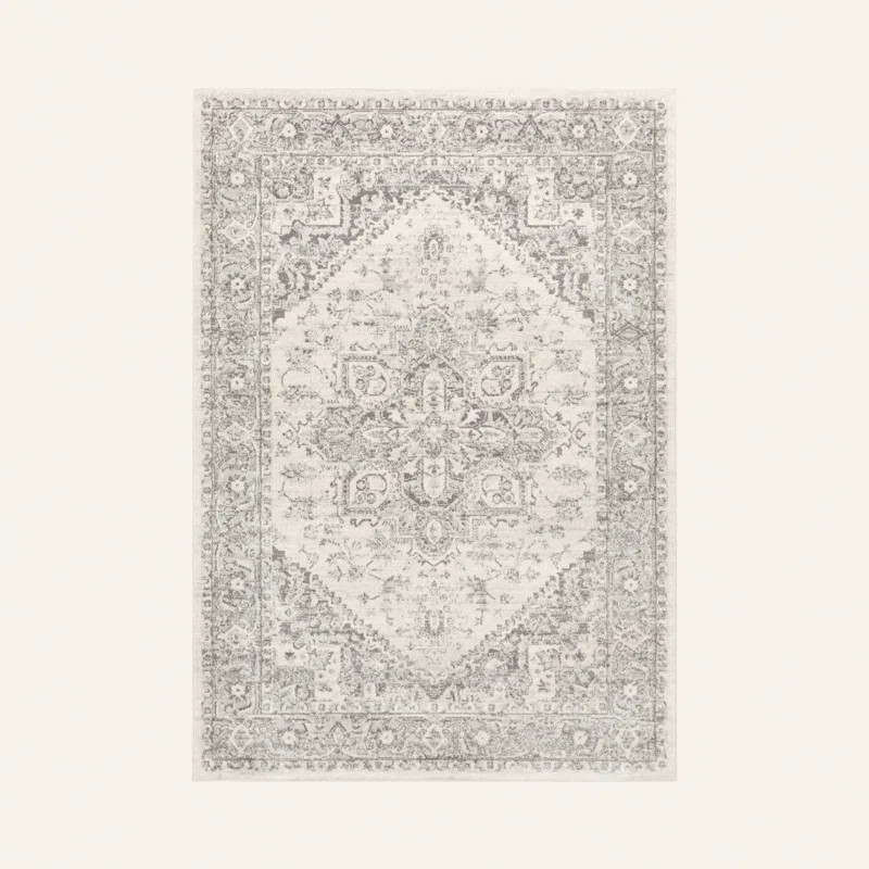 Benoit Oriental Gray Area Rug | Wayfair North America