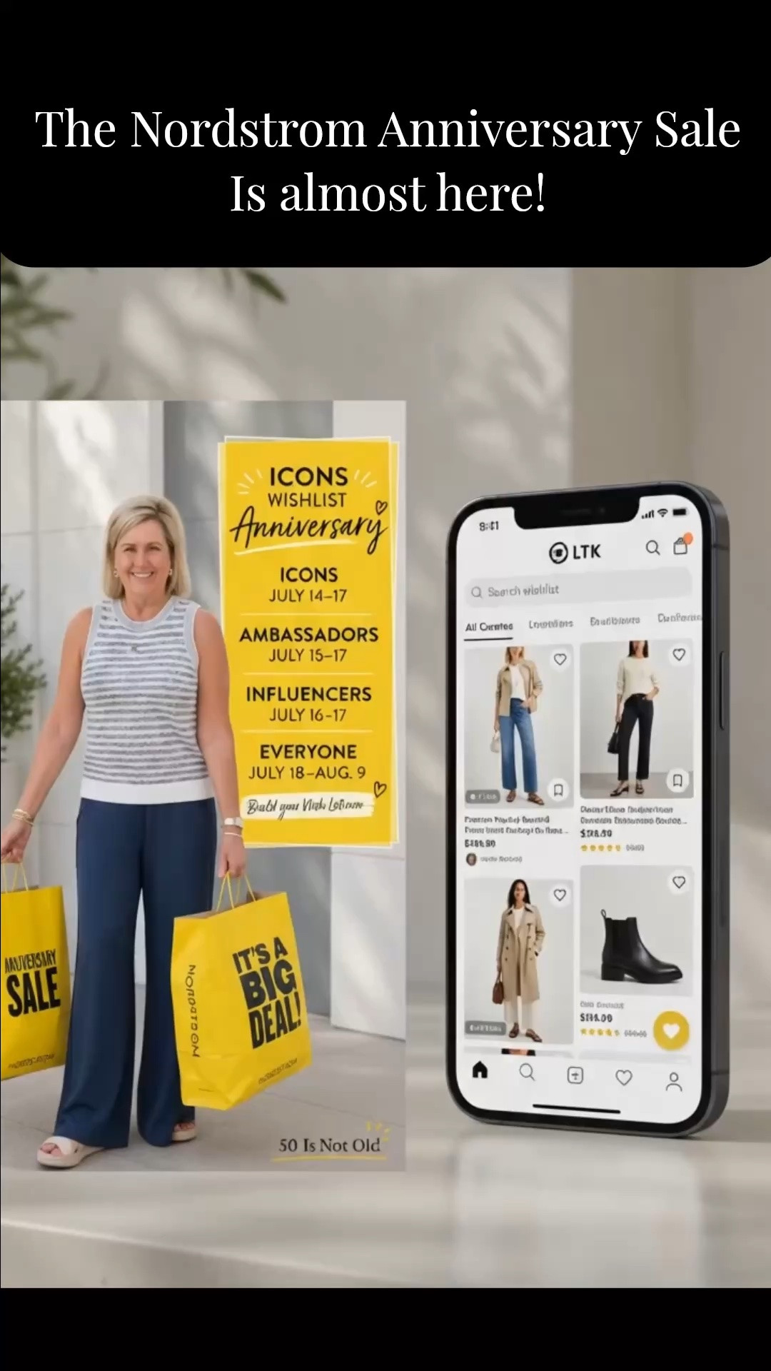 The Nordstrom Anniversary Sale is almost here! Check the video for your shopping dates, start building your Wish List now, and grab your MUST-HAVES first because the most popular pieces can sell out fast. Don’t miss Nordstrom’s biggest sale of the year! @nordstrom #ad #Nordstrompartner #nsale