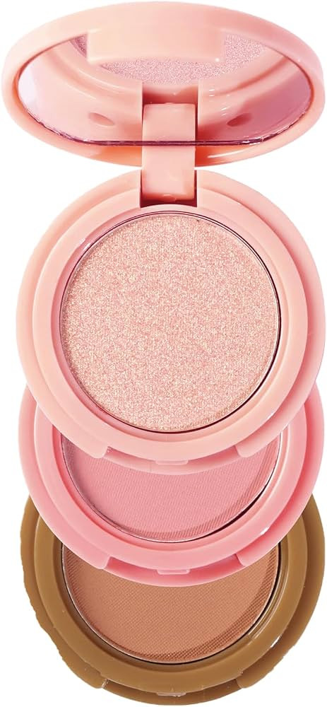 Multi-use Eyeshadow & Blush Palette, High Pigment Matte, Shimmer & Glitter Face Powder, Long-last... | Amazon (US)