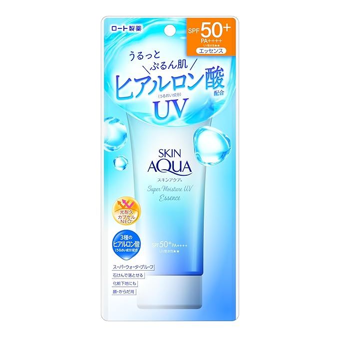 SKIN AQUA Super Moisturizing UV Essence 80g / 2.8 oz 2023 version 2.82 Ounce (Pack of 1) | Amazon (US)