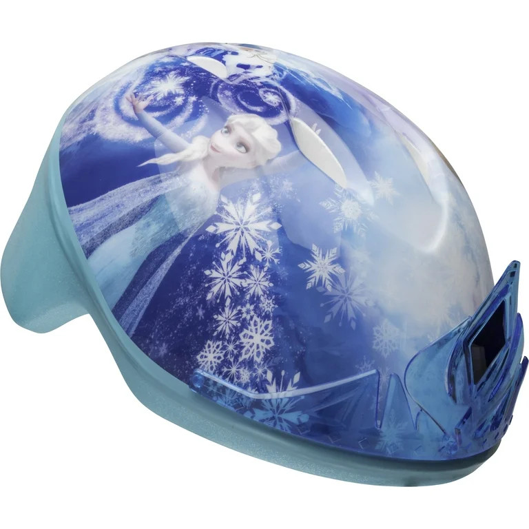Bell 7068215 Disney Frozen 3D Tiara Toddler Bike Helmet, Blue | Walmart (US)