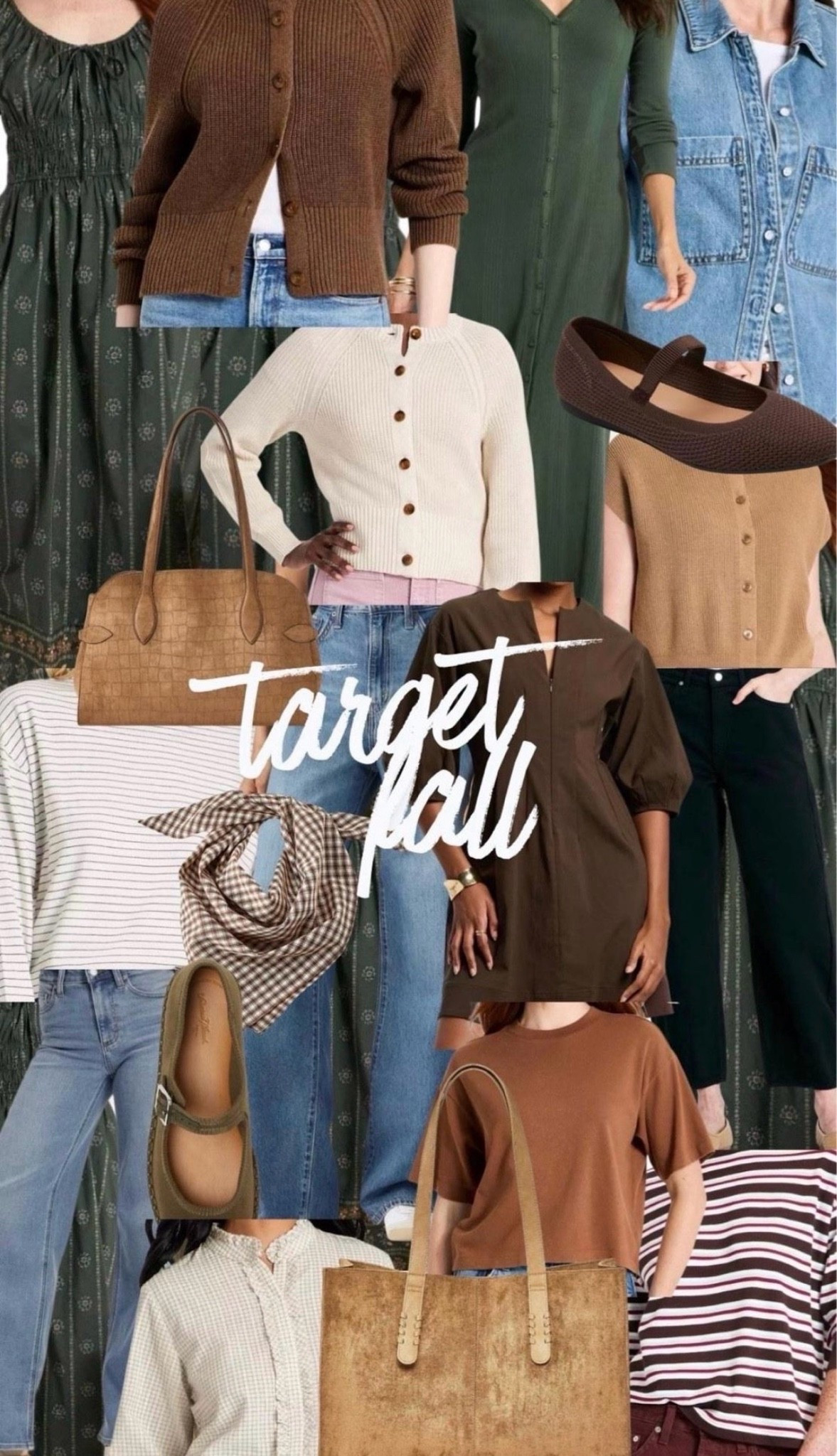 Fall outfits are officially calling 🍂🤎 Target is so good right now for cozy sweaters, cute bags, scarves, and easy fall dresses. Sharing affordable fall finds you can mix and match all season long—from casual everyday outfits and coffee runs to date nights, workwear, and weekend looks. 👜🍁✨
Shop all my favorite Target fall finds linked on LTK!

FALL OUTFITS • FALL FASHION • FALL STYLE • FALL OUTFIT IDEAS • FALL CLOTHING • FALL WARDROBE • FALL CAPSULE WARDROBE • TARGET FALL FINDS • TARGET FASHION • TARGET STYLE • TARGET OUTFITS • TARGET CLOTHING • TARGET WOMEN’S CLOTHING • AFFORDABLE FALL FASHION • AFFORDABLE OUTFITS • BUDGET FRIENDLY FASHION • COZY FALL OUTFITS • CASUAL FALL OUTFITS • CUTE FALL OUTFITS • EVERYDAY FALL OUTFITS • FALL SWEATER OUTFITS • FALL SWEATERS • OVERSIZED SWEATERS • KNIT SWEATERS • FALL DRESSES • CASUAL FALL DRESSES • FALL ACCESSORIES • FALL BAGS • FALL HANDBAGS • FALL SCARVES • FALL LAYERING • FALL LAYERS • FALL OUTFIT INSPIRATION • FALL FASHION INSPIRATION • WOMEN’S FALL FASHION • AUTUMN OUTFITS • AUTUMN FASHION • AUTUMN STYLE • SEPTEMBER OUTFITS • OCTOBER OUTFITS • LTK FALL FINDS • LTK FASHION • LTK OUTFIT IDEAS fall denim, jeans and tee outfits,

#LTKootd #LTKgrwm #LTKdayinmylife