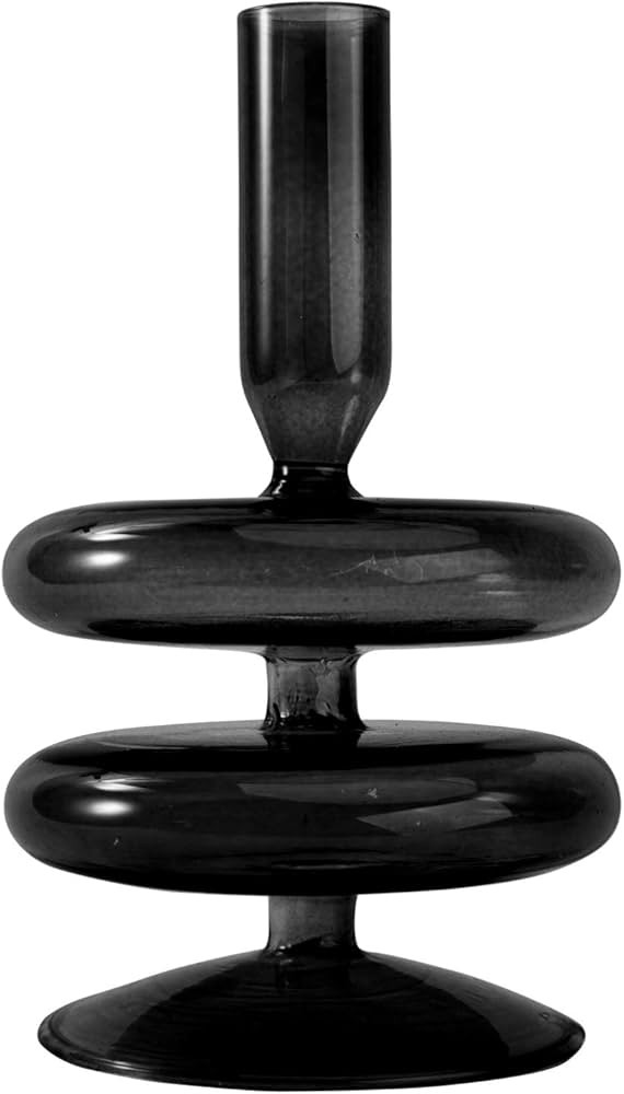 KESYOO Glass Taper Candle Holder Candlestick Holders Pillar Candle Stand Home Decor for Wedding V... | Amazon (US)