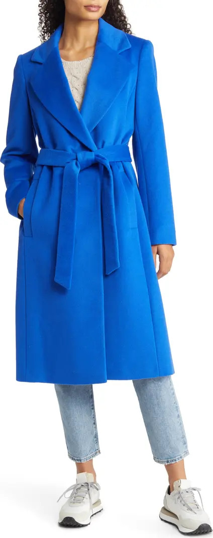 Belted Wool Blend Coat | Nordstrom
