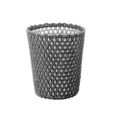 Solid Bathroom Wastebasket Gray - Opalhouse™ | Target