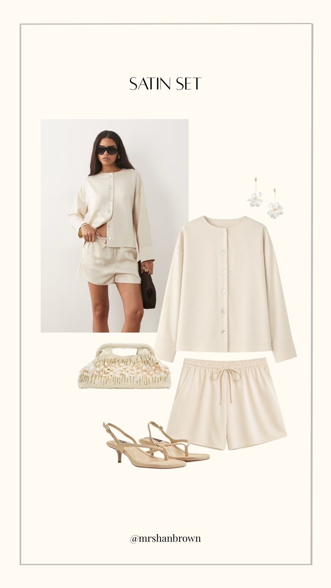 How perfect for holiday 😍

Satin, co-ord, matching set, shorts, holiday outfit, evening outfit, day to night, sequin bag

#LTKuk #LTKsummer #LTKdatenight